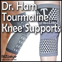 DR. HAM TOURMALINE KNEE SUPPORTS